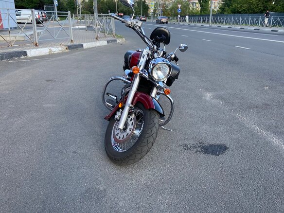 2007 Suzuki Boulevard C50, красный, 475000 рублей