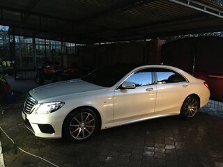 2014 Mercedes-Benz S-Класс AMG 63 AMG Long III (W222, C217), белый, 5100000 рублей, вид 4
