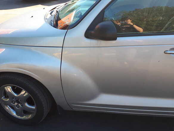2001 Chrysler PT Cruiser, серебристый - вид 9