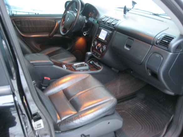 2004 Mercedes-Benz M-Класс 350 I (W163) Рестайлинг, чёрный - вид 12