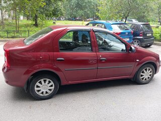 2012 Renault Logan I Рестайлинг, красный, 699000 рублей, вид 5