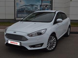 2016 Ford Focus III Рестайлинг, белый, 1720000 рублей, вид 1