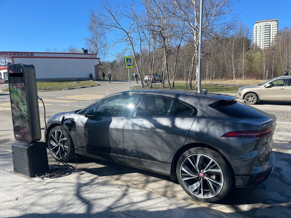 2019 Jaguar I-Pace I, серый - вид 12