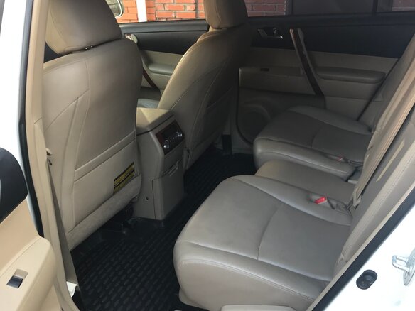 2012 Toyota Highlander II (XU40) Рестайлинг, белый, 1700000 рублей - вид 10