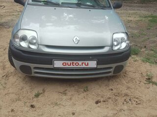 2001 Renault Clio II, серебристый, 250000 рублей, вид 1