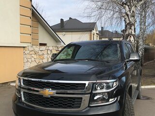 2019 Chevrolet Tahoe IV, чёрный, 4600000 рублей, вид 1