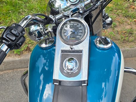 2000 Harley-Davidson Heritage, голубой, 590000 рублей, вид 5