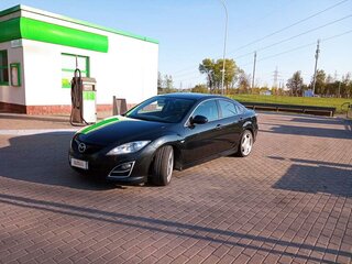 2011 Mazda 6 II (GH) Рестайлинг, чёрный, 980000 рублей, вид 1
