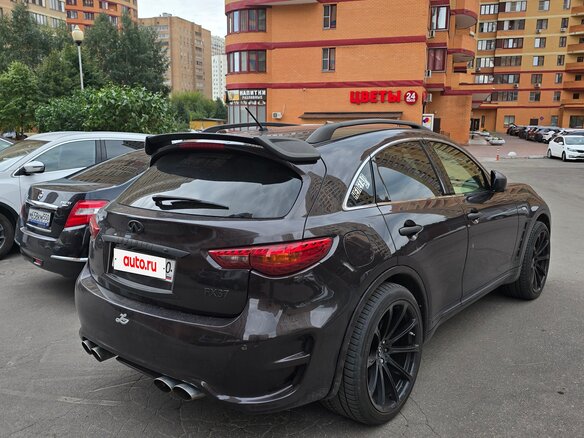 2011 Infiniti FX FX37 II (S51) Рестайлинг, коричневый - вид 5