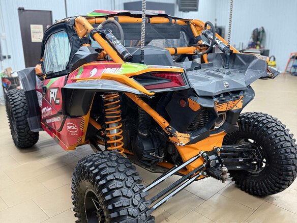 2020 BRP Can-Am Maverick X RC Turbo RR, оранжевый, 2200000 рублей - вид 3