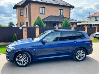 2018 BMW X3 30i xDrive III (G01), синий, 3300000 рублей, вид 5