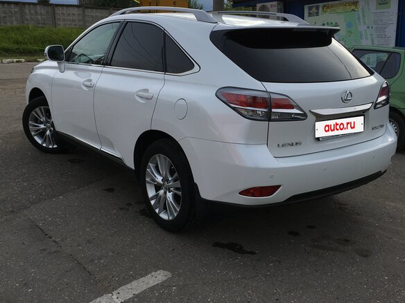 2012 Lexus RX 270 III Рестайлинг, белый, 1950000 рублей - вид 2