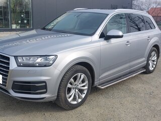 2019 Audi Q7 II (4M), серебристый, 4400000 рублей, вид 1