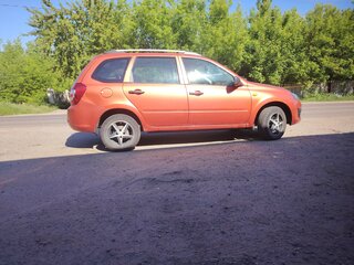 2013 Lada (ВАЗ) Kalina II, оранжевый, 600000 рублей, вид 5