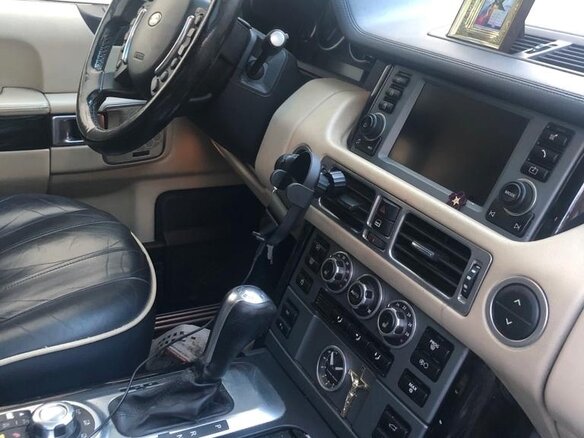 2006 Land Rover Range Rover III Рестайлинг, чёрный, 1057500 рублей - вид 7