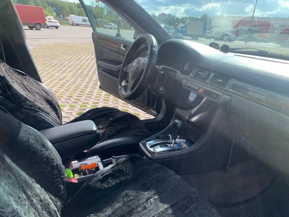 1999 Audi A6 II (C5), чёрный, 700000 рублей - вид 8