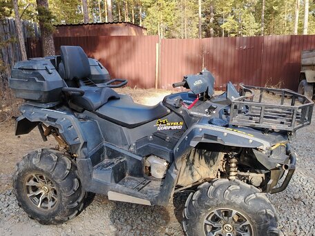 2021 Stels ATV-650 Guepard Trophy, чёрный, 950000 рублей, вид 2