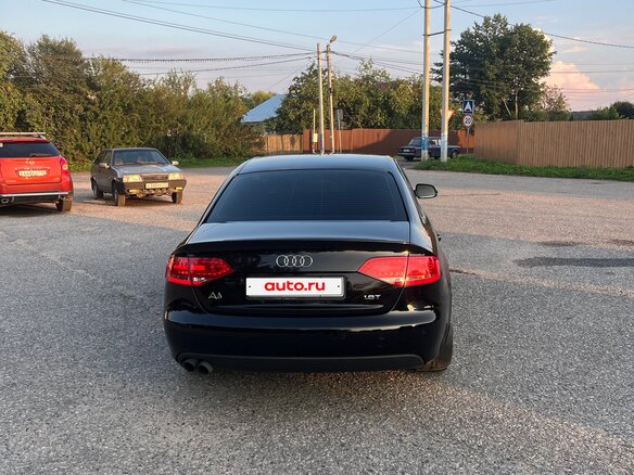 2009 Audi A4 IV (B8), чёрный, 1250000 рублей - вид 6