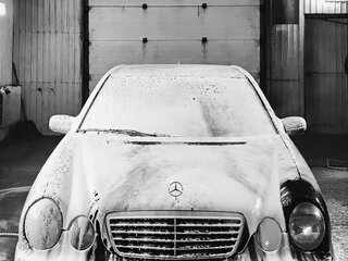 2000 Mercedes-Benz E-Класс 320 II (W210, S210) Рестайлинг, чёрный, 850000 рублей, вид 2