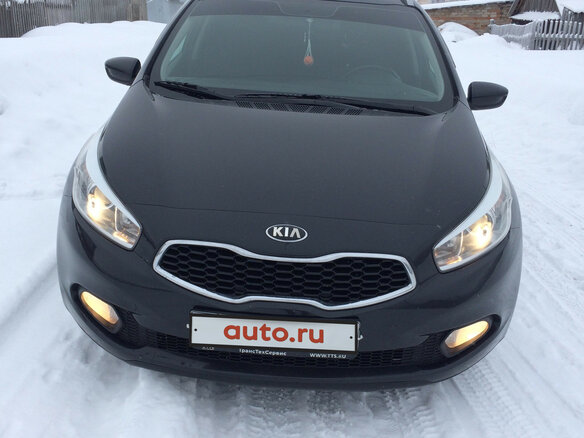 2012 Kia Ceed II, чёрный - вид 1