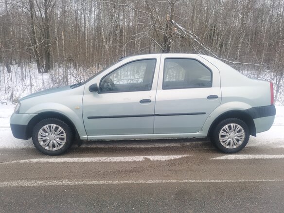 2009 Renault Logan I, зелёный, 425000 рублей - вид 9