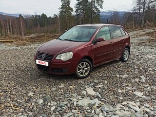 2007 Volkswagen Polo IV Рестайлинг, красный, 485000 рублей, вид 1