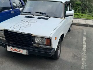 2005 Lada (ВАЗ) 2107, белый, 120000 рублей, вид 1