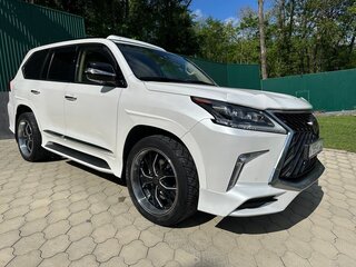 2018 Lexus LX 570 III Рестайлинг 2, белый, 9500000 рублей, вид 2