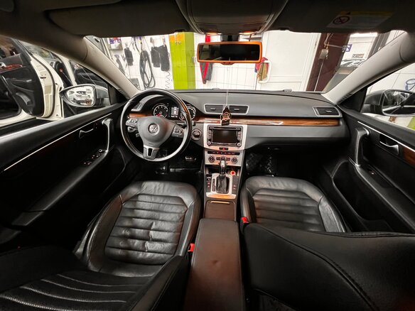 2013 Volkswagen Passat Alltrack B7, чёрный - вид 9