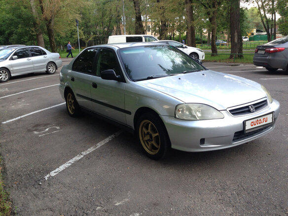 1999 Honda Civic VI, серебристый - вид 2