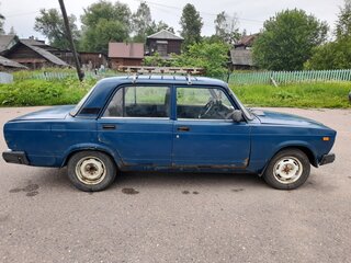 2001 Lada (ВАЗ) 2107, синий, 65000 рублей, вид 2