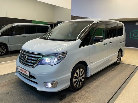 2014 Nissan Serena IV (C26), белый, 1550000 рублей, вид 3