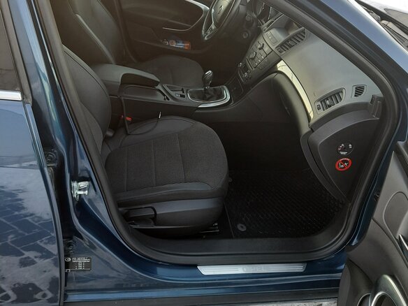 2012 Opel Insignia I, синий - вид 6