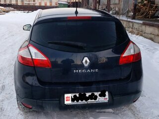 2012 Renault Megane III Рестайлинг, синий, 700000 рублей, вид 4