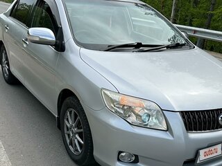 2007 Toyota Corolla Axio X (E140, E150), серебристый, 880000 рублей, вид 3
