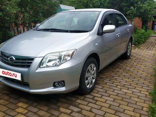 2011 Toyota Corolla Axio X (E140, E150) Рестайлинг, серебристый, 878000 рублей, вид 3