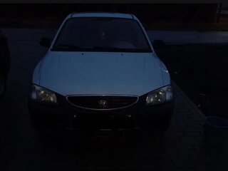 2009 Hyundai Accent ТагАЗ II, серебристый, 380000 рублей, вид 2