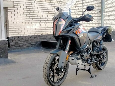 2017 KTM 1290 Super Adventure S, оранжевый, 1475000 рублей, вид 4