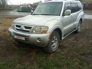 2002 Mitsubishi Montero III, серебристый, 1200000 рублей, вид 1