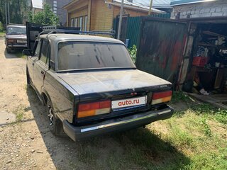 2010 Lada (ВАЗ) 2107, чёрный, 250000 рублей, вид 5