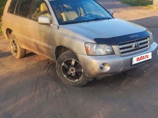 2004 Toyota Highlander I (XU20) Рестайлинг, золотистый, 1050000 рублей, вид 1