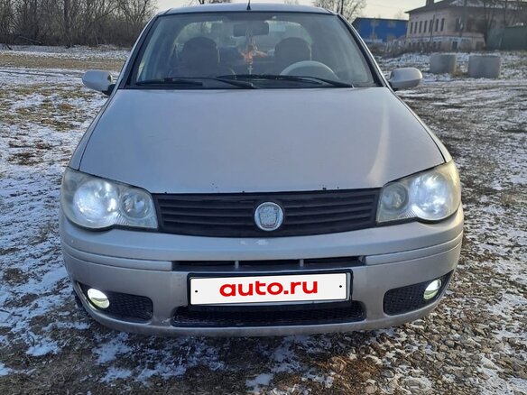 2009 Fiat Albea I Рестайлинг, серый, 330000 рублей - вид 1
