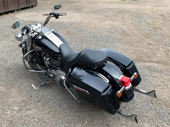 2021 Harley-Davidson Road King, чёрный, 1790000 рублей - вид 8