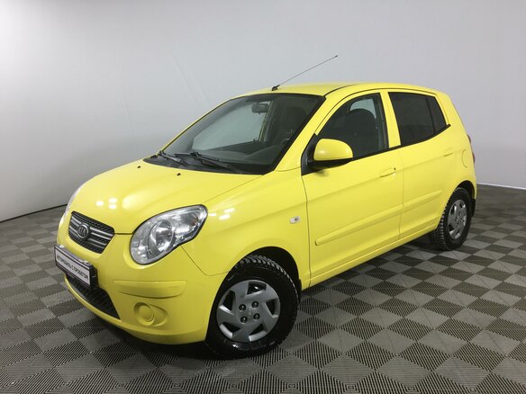 2009 Kia Picanto I Рестайлинг, жёлтый