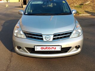 2009 Nissan Tiida I, серебристый, 1000000 рублей, вид 2