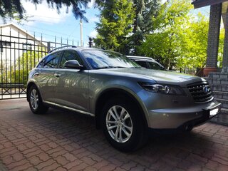 2008 Infiniti FX35 I (S50) Рестайлинг, серый, 1800000 рублей, вид 3