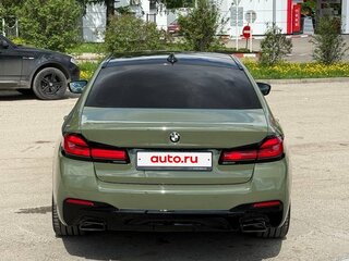 2021 BMW 5 серии 530d xDrive VII (G30/G31/G38) Рестайлинг, чёрный, 7490000 рублей, вид 4
