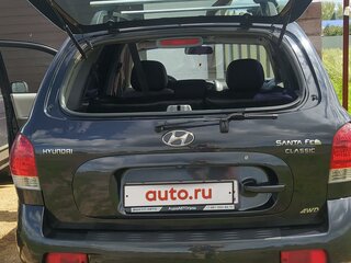 2008 Hyundai Santa Fe Classic Classic, чёрный, 660000 рублей, вид 3