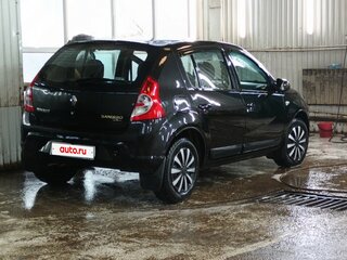 2013 Renault Sandero I, чёрный, 495000 рублей, вид 3