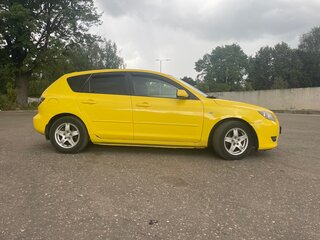 2005 Mazda 3 I (BK), жёлтый, 650000 рублей, вид 3